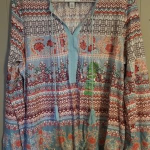 Womans peasant blouse